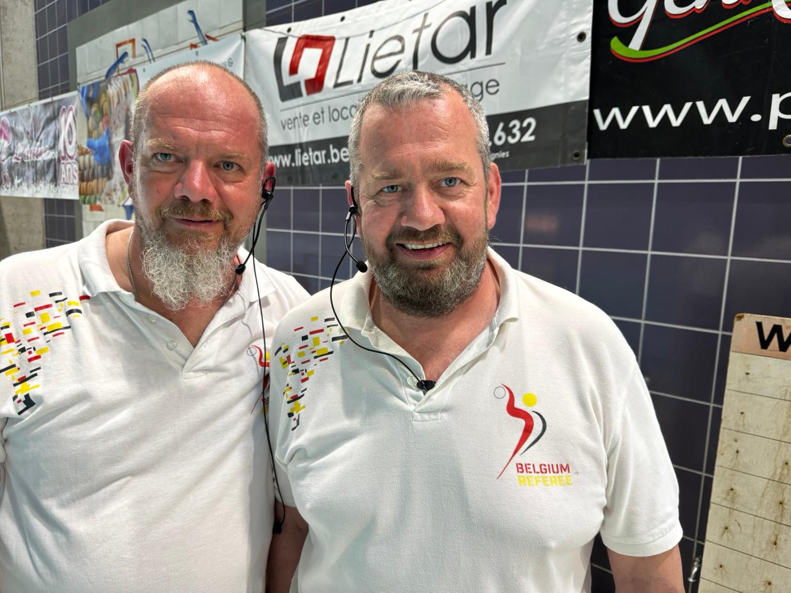 Nieuw audiosysteem voor de nationale waterpolo scheidsrechters